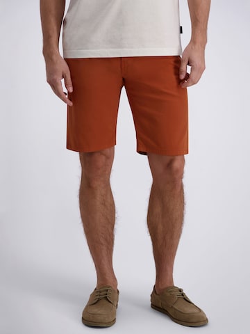 PIERRE CARDIN Regular Trousers in Orange: front