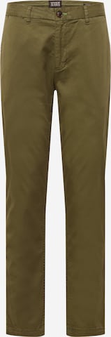 SCOTCH & SODA Slimfit Chino kalhoty 'STUART' – zelená: přední strana