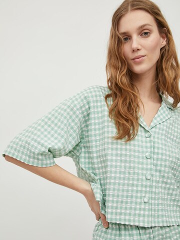 VILA - Blusa 'Gingsie' en verde