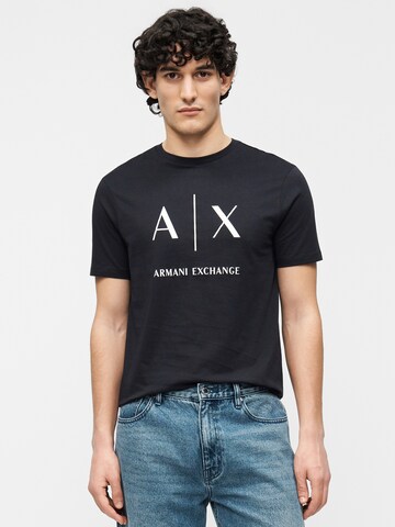 ARMANI EXCHANGE Μπλουζάκι σε μπλε: μπροστά