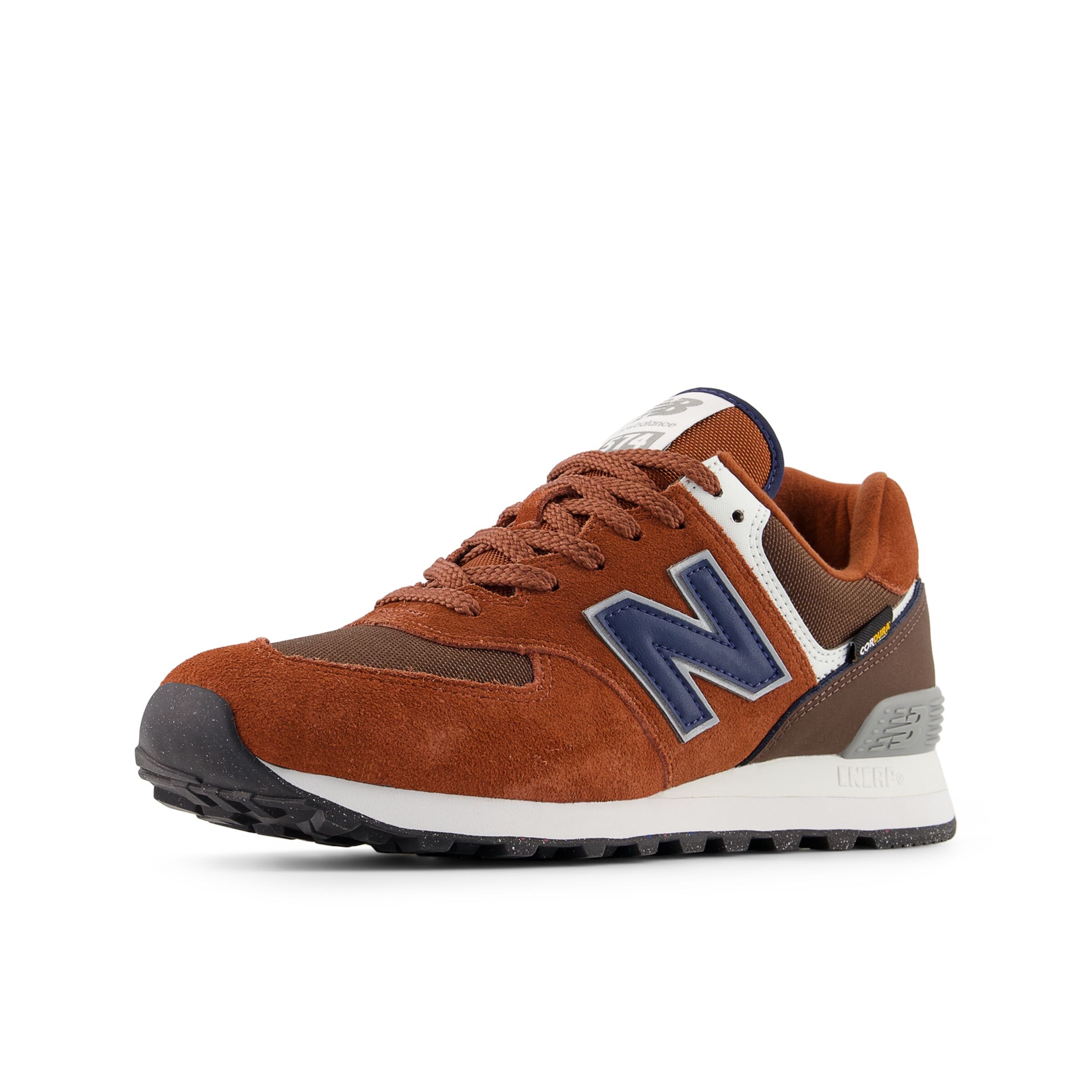 new balance - Zapatillas deportivas bajas '574' en marrón: frente