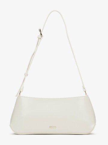 Estro Shoulder Bag '240333' in Beige: front