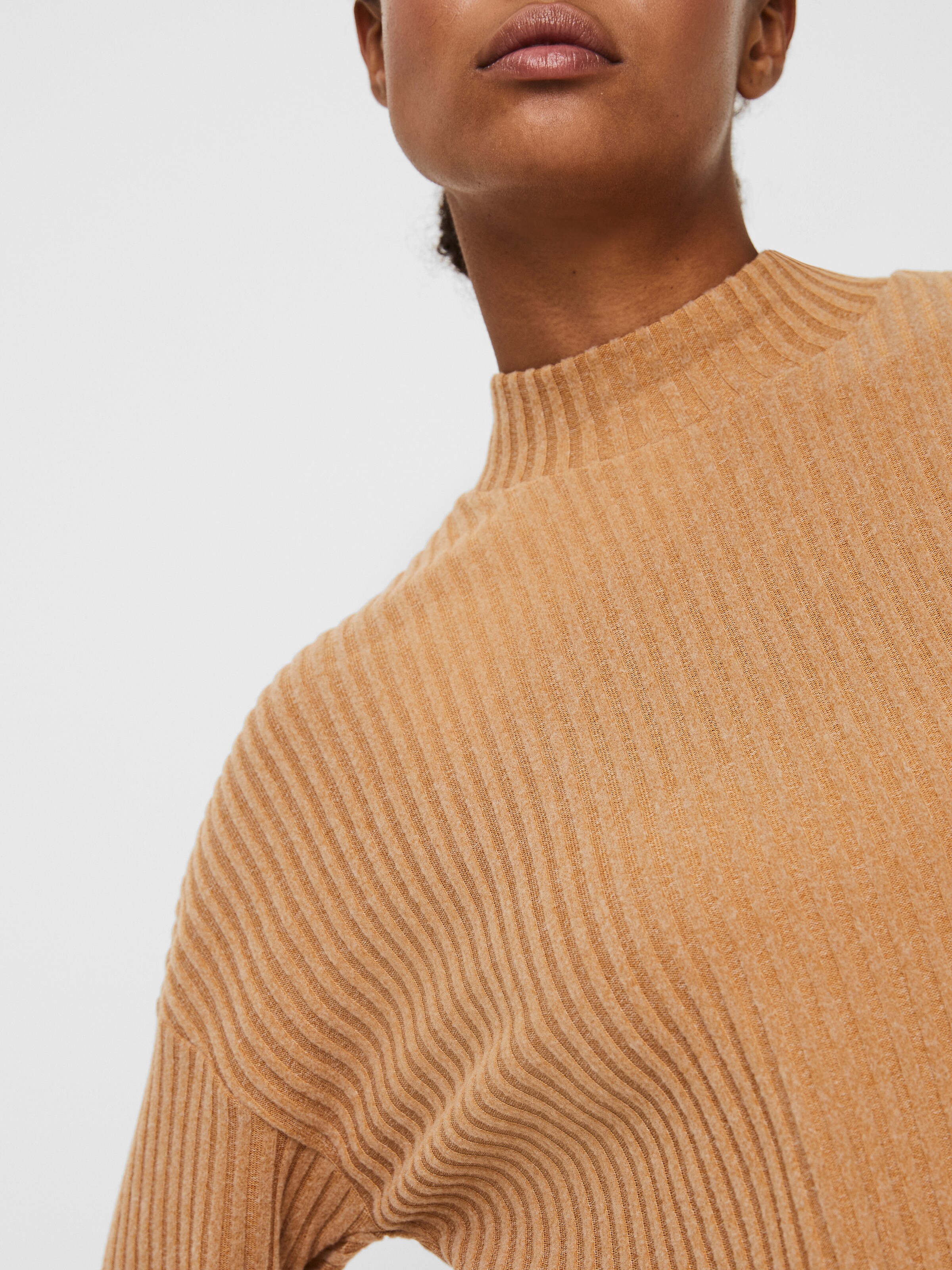 Frauen Pullover & Strick VERO MODA Pullover 'Blossom' in Hellbraun - QQ36110 Frauen Pullover & Strick VERO MODA Pullover 'Blossom' in Hellbraun - QQ36110