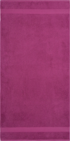 HOME AFFAIRE Shower Towel in Purple: front