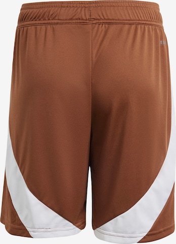 Regular Pantalon de sport 'Belgien 24' ADIDAS PERFORMANCE en marron