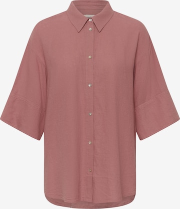 Chemisier 'SLAria' SOAKED IN LUXURY en rose : devant