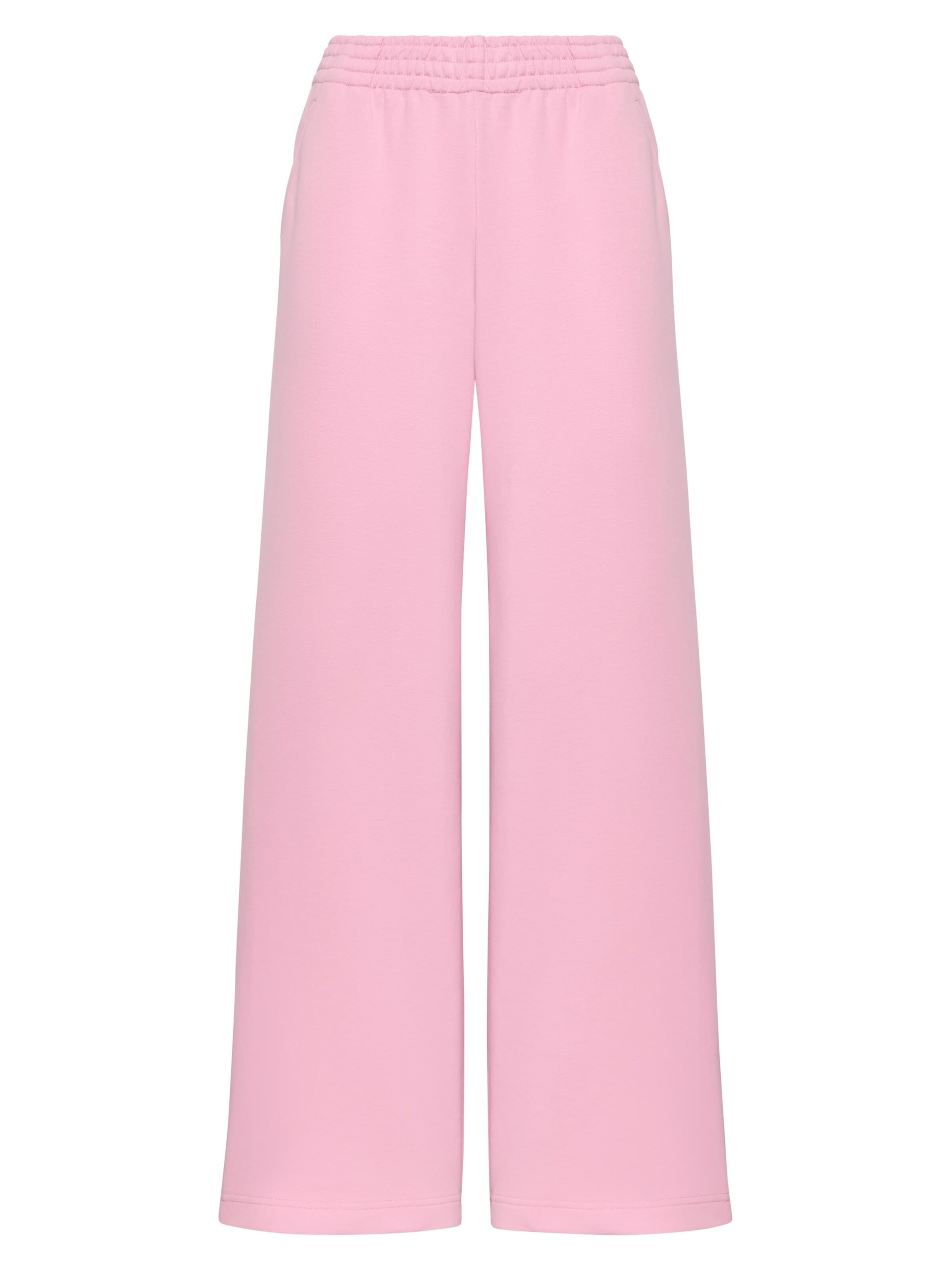 Regular Pantalon 'Palazzo Trousers' Cat e Lolette en rose : devant