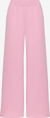 Cat e Lolette Regular Housut 'Palazzo Trousers' värissä vaaleanpunainen: etupuoli