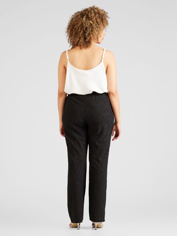 Regular Pantaloni 'LISA' de la ONLY Carmakoma pe negru