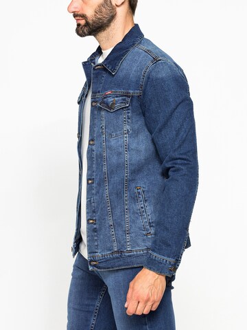 Carrera Jeans Übergangsjacke 'Trucker'‌‌‌‌‌‌‌‌ in Blau