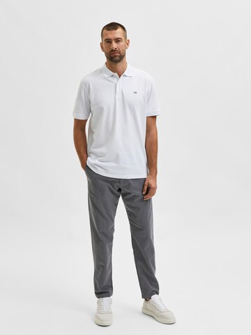 SELECTED HOMME - Camiseta 'Aze' en blanco