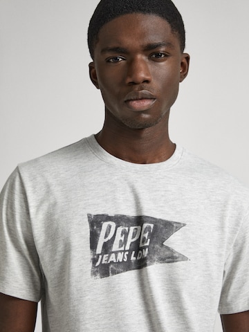 Pepe Jeans Shirt 'SINGLE CARDIFF' in Grau