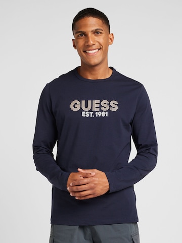 GUESS Shirt in Blau: Vorderseite