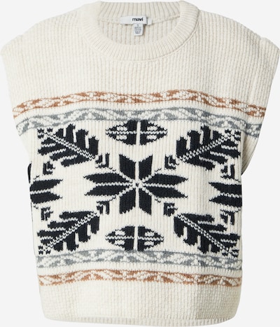 Mavi Pulover u boja pijeska / smeđa / tamo siva / crna, Pregled proizvoda