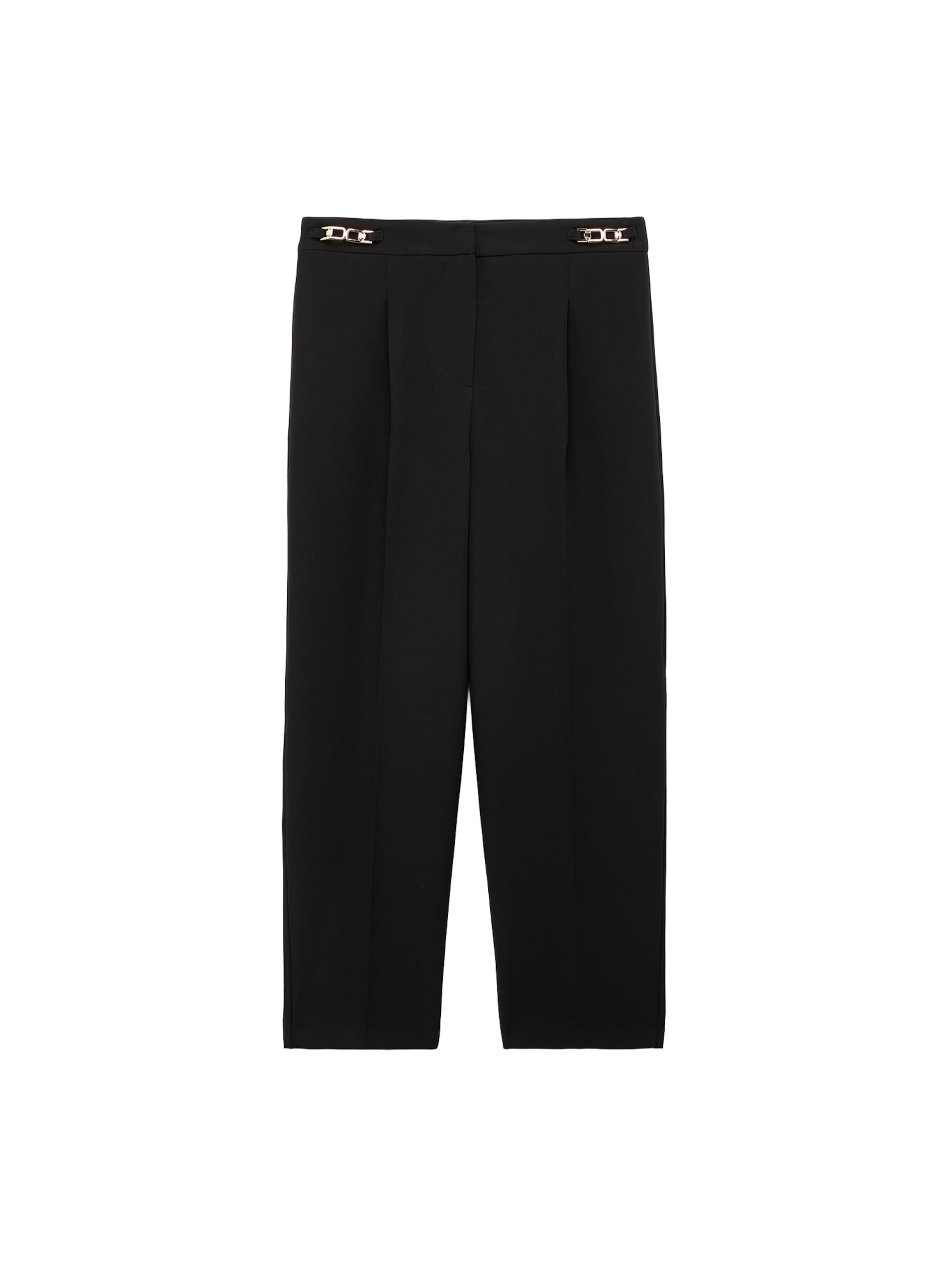 Koton Pleat-front trousers in Black: front