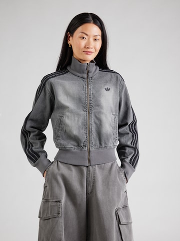 Geacă de primăvară-toamnă de la ADIDAS ORIGINALS pe gri: față