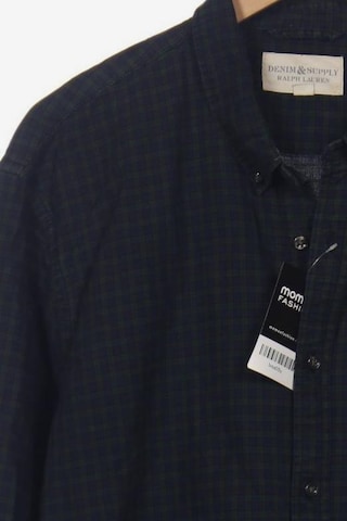 DENIM & SUPPLY Ralph Lauren Button Up Shirt in XXL in Green