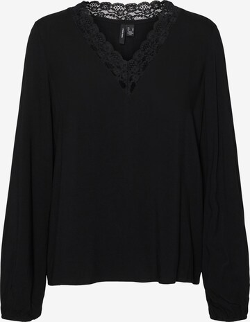 Camicia da donna 'LILOU' di VERO MODA in nero: frontale