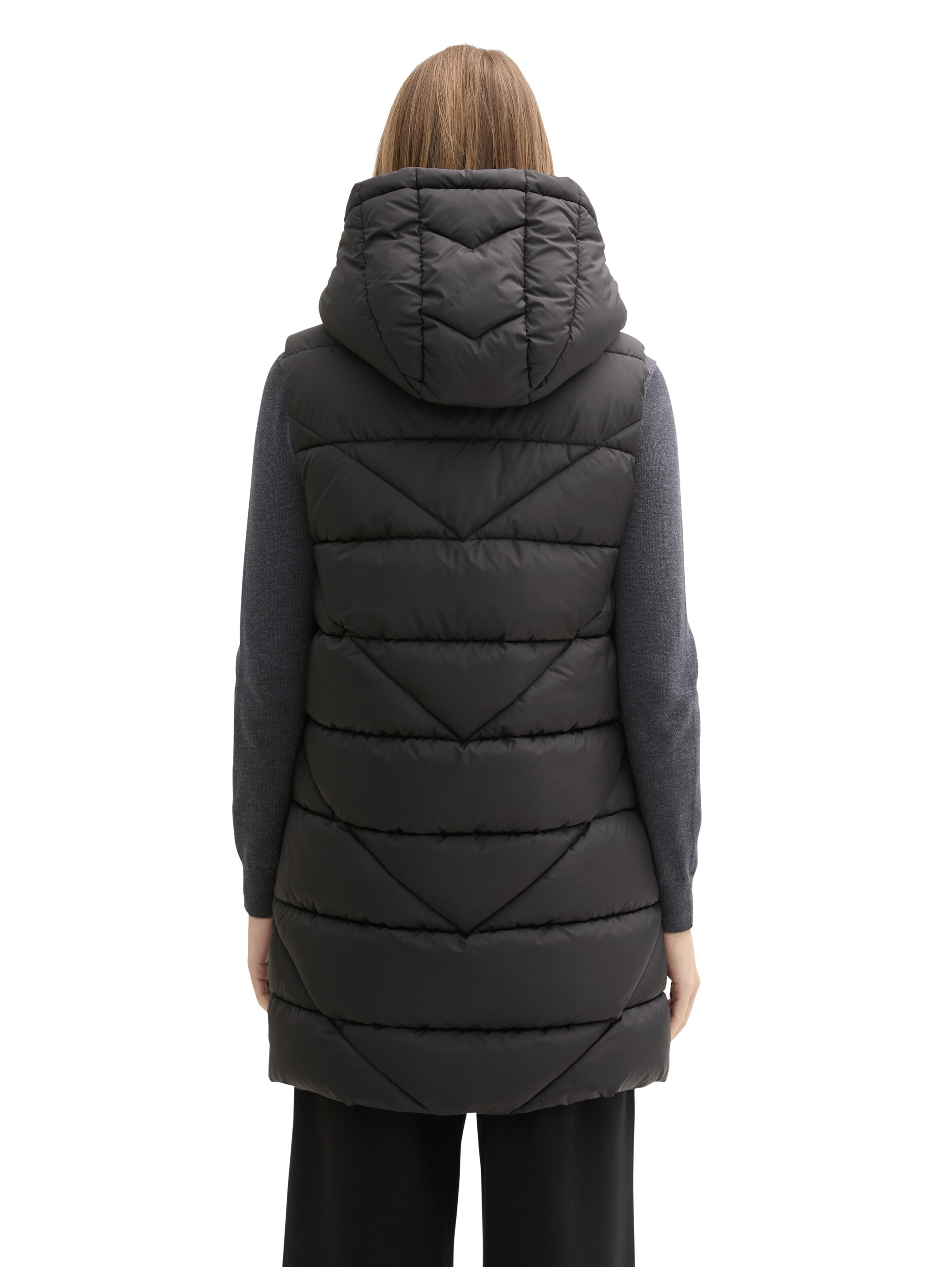 Gilet TOM TAILOR en noir