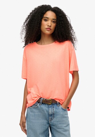 T-shirt 'Studios' Superdry en orange : devant