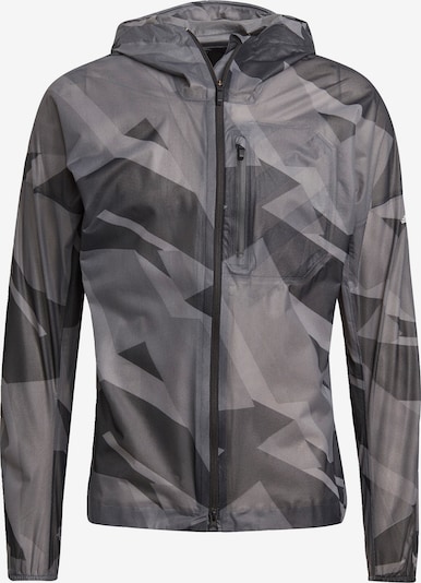 ADIDAS PERFORMANCE Jacke 'Agravic Graphic' in grau / hellgrau, Produktansicht