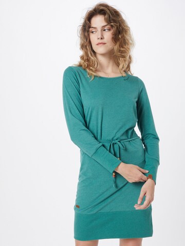 Rochie 'Soho' de la Ragwear pe verde: față