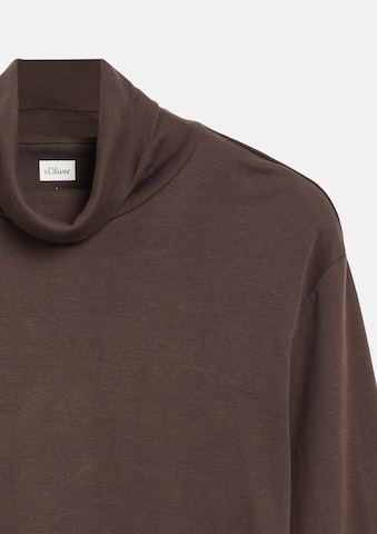 T-Shirt s.Oliver en marron : devant