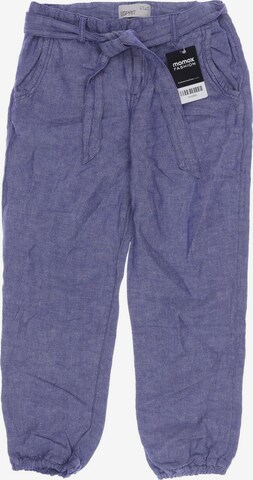 ESPRIT Pants in XXS in Blue: front