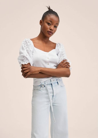 MANGO Blouse 'Judi' in White: front