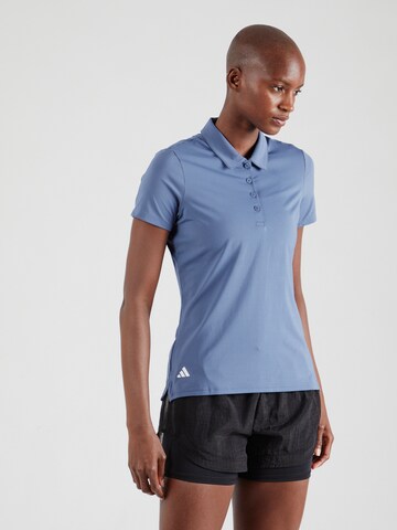 Maglia funzionale di ADIDAS GOLF in blu: frontale