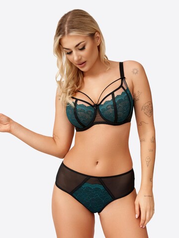 Azal T-shirt Bra 'Otylia' in Green