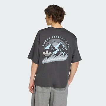 T-Shirt 'Mountain' ADIDAS ORIGINALS en noir : devant
