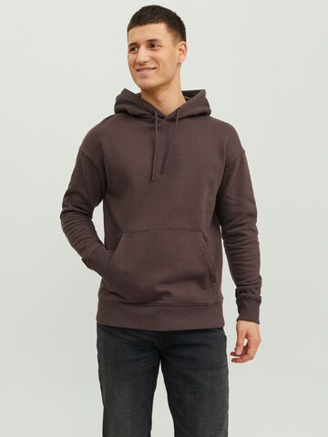 JACK & JONES Sweatshirt i brun: forside