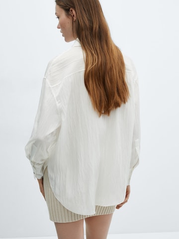 MANGO Blouse 'Paul' in Wit