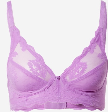 TRIUMPH Push-up BH 'Amourette 300 Summer' i lilla: forside