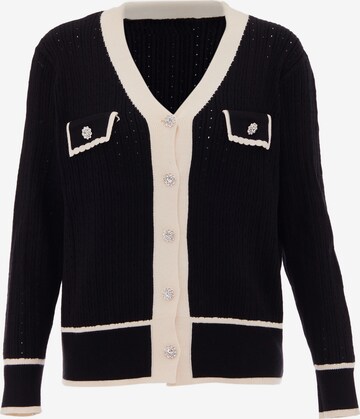 CHANI Knit Cardigan in Beige: front