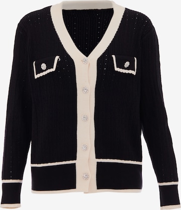 CHANI Knit Cardigan in Beige: front