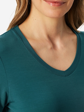 Chemise de nuit 'Mix & Relax' SCHIESSER en vert