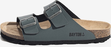 Zoccoletto 'BALTIC' di Bayton in blu: frontale