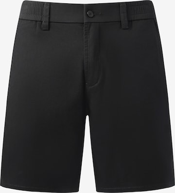 ALLTHEMEN Traditional Pants 'Schnittstelle' in Black: front