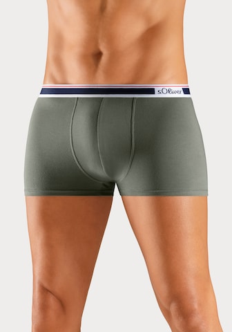 s.Oliver Boxershorts in Grün