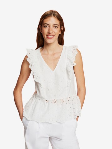 ESPRIT Blouse in White: front