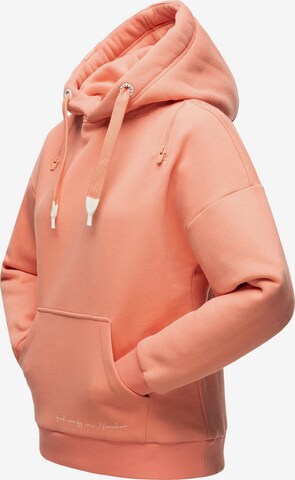 NAVAHOO Sweatshirt 'Zuckerbärchen' i oransje