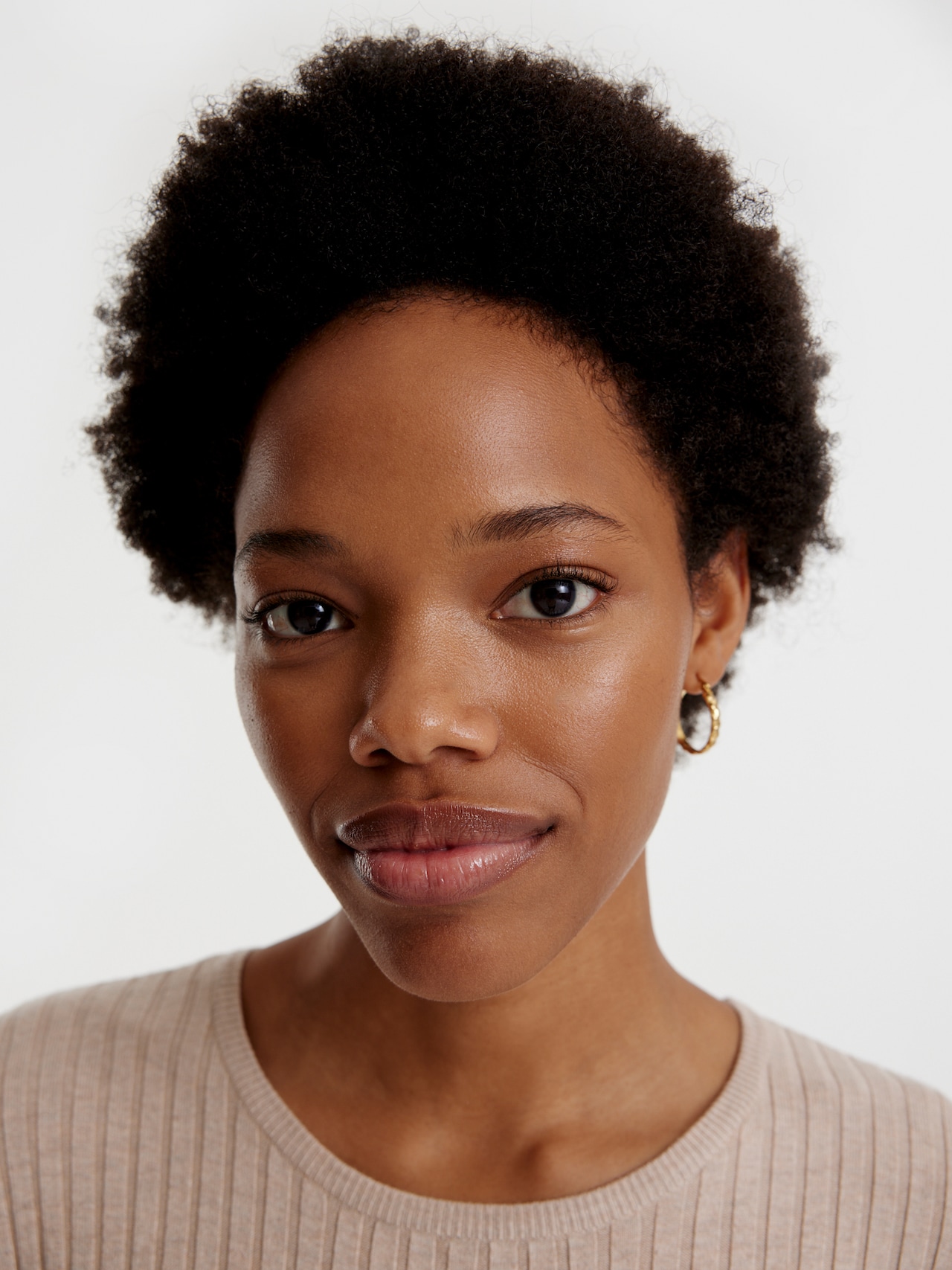 EDITED Robe 'BULAN' beige chiné