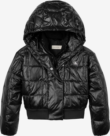 juoda Calvin Klein Jeans Žieminė striukė: priekis