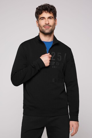 CAMP DAVID Sweatshirt in Schwarz: predná strana