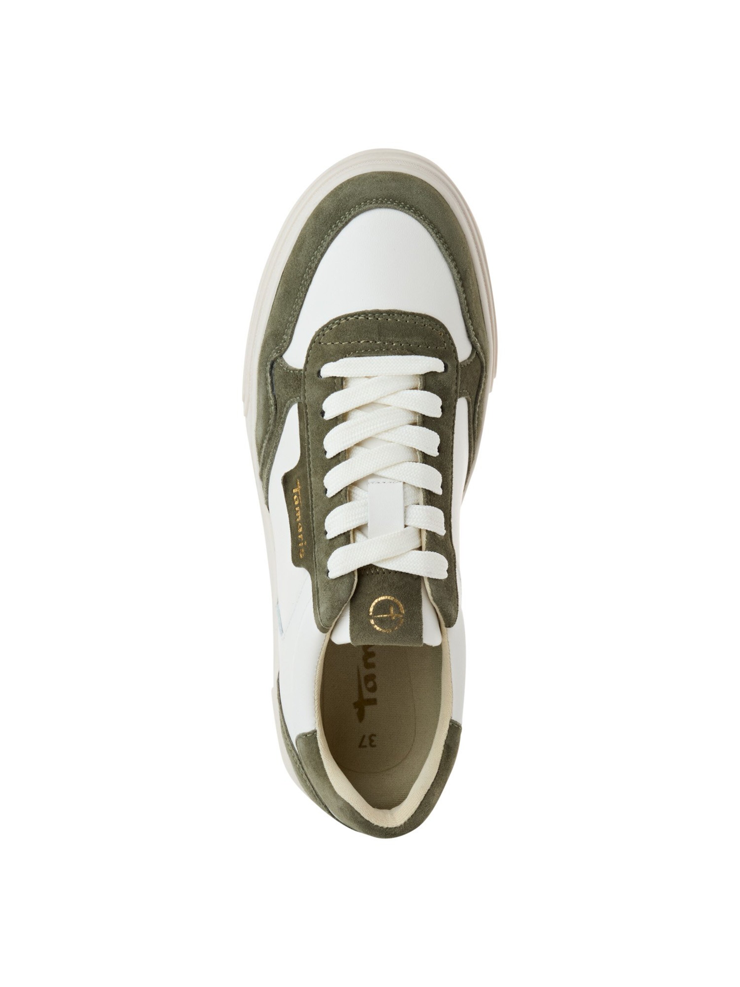 Tamaris Platform trainers in White