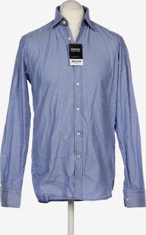 CG CLUB OF GENTS Button Up Shirt in M in Blue: front