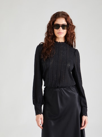 VILA - Blusa 'PIXA' en negro: frente