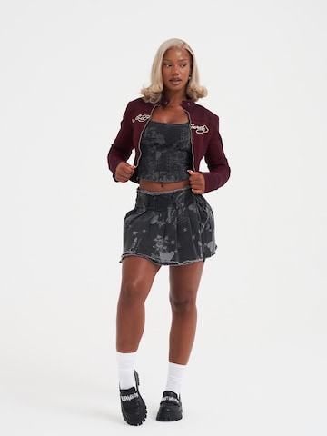 Veste mi-saison Ed Hardy en rouge